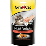GimCat 60 gr Nutri Pockets Somon Omega Tablet Kedi Ödül Maması