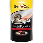 GimCat 60 gr Nutripockets Biftek Malt Kedi Ödülü