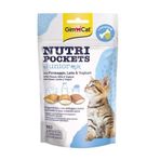 GimCat 60 gr Nutripockets Junior Mix Karışık Yavru Kedi Ödülü