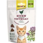 GimCat 60 gr Soft Snacks Chicken Thyme Tahılsız Kedi Ödülü