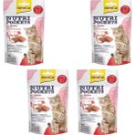 GimCat Biftekli Malt 4x60 gr Nutripockets Kedi Ödülü