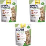 GimCat Country Mix 3x150 gr Nutripockets Kedi Ödülü