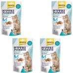 GimCat Dental 4x60 gr Nutripockets Kedi Ödülü