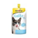 Gimcat Kedi Sütü Latte 200 ml Lezzetli ve Sindirilebilir Kedi Ödülü Yetişkin Kediler İçin