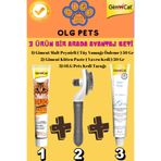 Gimcat Malt ( Peynirli Tüy Yumağı Önleme), Gimcat Kitten Paste ( Yavru Kedi ) ve Kedi Tarağı