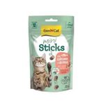 GimCat Mini Sticks Somonlu ve Kinoalı 50 gr Kedi Ödül Maması