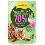 GimCat Near Nature Pouch Sığır Etli ve Ördekli 85 gr Kedi Yaş Maması