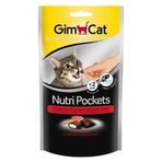 GimCat Nutri Pockets Biftek Malt 60 gr Kedi Ödülü