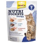 Gimcat Nutri Pockets Kedi Ödül Maması 150 gr Deniz Karışımı Lezzetli Somon ve Alabalık