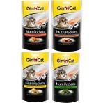 GimCat Nutri Pockets Otlu Vitamin 4x60 gr Kedi Ödülü