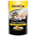 Gimcat Nutri Pockets Peynir Taurin Premium Kedi Ödül Maması Tablet 60 gr Lezzetli Biftek - 1 kg