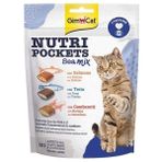 Gimcat Nutri Pockets Sea Mix 150 gr Kedi Ödül Maması Avusturya Menşeli Lezzetli Somon ve Karides
