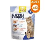 Gimcat Nutri Pockets Sea Mix Kedi Ödül Maması - 150 Gr 12 Adet