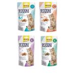 GimCat Nutri Pockets Tavuklu + Somonlu +Ördekli + Catnipli Kedi Ödülü 60 g