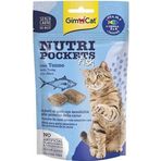GimCat Nutri Pockets Tuna Balıklı 3x60 gr Kedi Ödül Maması