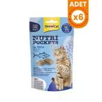 Gimcat Nutri Pockets Tuna Balıklı Kedi Ödül Maması - 60 Gr 6 Adet