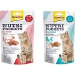 GimCat Nutripockets Biftek Malt 60 gr Kedi Ödülü + Nutripockets Dental 60 gr Kedi Ödülü