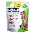 GimCat Nutripockets Country Mix Multivitaminli 150 gr Kedi Ödülü
