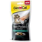 GimCat Nutripockets Dental Tavuklu 60 gr Kedi Ödülü