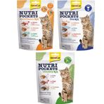 GimCat Nutripockets Kedi Ödülü 150 Gr 3'lü Set