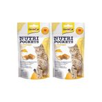 Gimcat Nutripockets Kedi Ödülü Peynir Taurin, 60 g 2li paket CSS62238