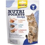 Gimcat Nutripockets Sea Mix Lezzetli Kedi Ödülü Taurinli 100 g Kediler İçin