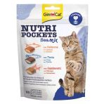 Gimcat Nutripockets Sea Mix Somonlu, Alabalık Ve Karidesli Kedi Ödülü 150 Gr