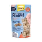 GimCat Nutripockets Somonlu Kedi Ödül Tableti 60 Gr - Farmapets