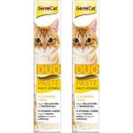 Gimcat Peynirli Multi-Vitamin Duo Paste Kedi Macunu 50 gr x 2 Lezzetli Ödül 12 Vitamin İçerir