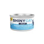 GimCat Shinycat 70 gr Jöle İçinde Ançuezli ve Ton Balıklı Kedi Konservesi