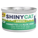 GimCat Shinycat Broth Aleo Veralı Ton Balığı 70 gr Kedi Konservesi