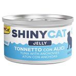 GimCat Shinycat Jelly Ançuezli Ton Balığı Jöleli 70 gr Kedi Konservesi