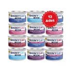 Gimcat Shinycat Jelly Jöle İçinde Ton Balıklı Karışık Kedi Konserve Mama 70Grx12 Adet
