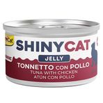 GimCat Shinycat Jelly Tavuklu Ton Balığı Jöleli 70 gr Kedi Konservesi