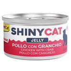 GimCat Shinycat Jelly Yengeçli Tavuk Jöleli Kedi 70 gr Konservesi