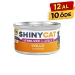 Gimcat Shinycat Jöle İçinde Tavuklu Kısırlaştırılmış Konserve Kedi Maması - 70 Gr 1 Adet