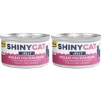 GimCat Shinycat Konserve Kedi Maması - Tavuklu Karidesli 70 gr 2li paket