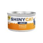 Gimcat Shinycat Tavuklu Premium Kalite Konserve Kedi Maması 1 Adet70 gr Biftek Tatlı Sıvı Form - 1 kg