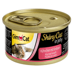GimCat Shinycat Tavuklu Yengeçli 70 g Konserve Yaş Kedi Maması