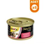 Gimcat Shinycat Tavuklu Yengeçli Konserve Kedi Maması - 70 Gr 6 Adet