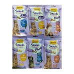 Gimcat SNACK CREAM 6 LI 6 PAKET KARIŞIK KEDİ ÖDÜLÜ GÜLMİRZA PETMARKET