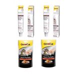 GimCat Soft 2x20 gr Malt + Nutripockets Omega ve Somonlu 2x60 gr Kedi Ödül Maması