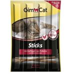 GimCat Sticks Kümes Hayvanlı 4'lü Kedi Ödülü Çubukları