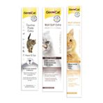 GimCat Taurine 50 gr + Anti-hairball Malt Paste 100 gr + Multi Vitamin Paste 100 gr Kedi Macunları