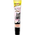 Gimcat Tavuk ve Maltlı Anti Hairball Duo Kedi Macunu 50 G Sağlıklı Ödül
