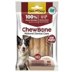 Gimdog 10x80 gr Chew Bone Diş Sağlığı Destekleyici Naturel Burgu Köpek Çiğneme Kemiği