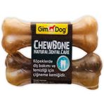 Gimdog Mordimi Ağız ve Diş Sağlığı için Naturel 2 Adet 70 gr Köpek Çiğneme Kemiği