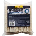 Gimdog Whitebone Mordimi 50'li 300 gr Burgu Çubuk Köpek Ödülü