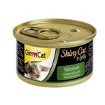 Gimpet Shiny Cat Tavuk Etli Çimenli Jöleli 70 gr Kedi Konserve