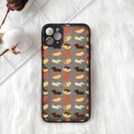GINASH Karikatür Köpek Telefon Kılıfı mat şeffaf iphone 14 11 12 13 artı mini x xs xr pro max kapak, A8, iPhone X veya XS için